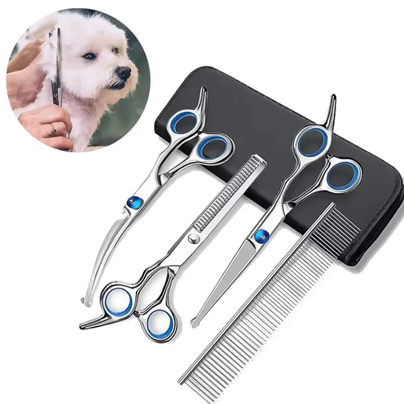 safe grooming scissors