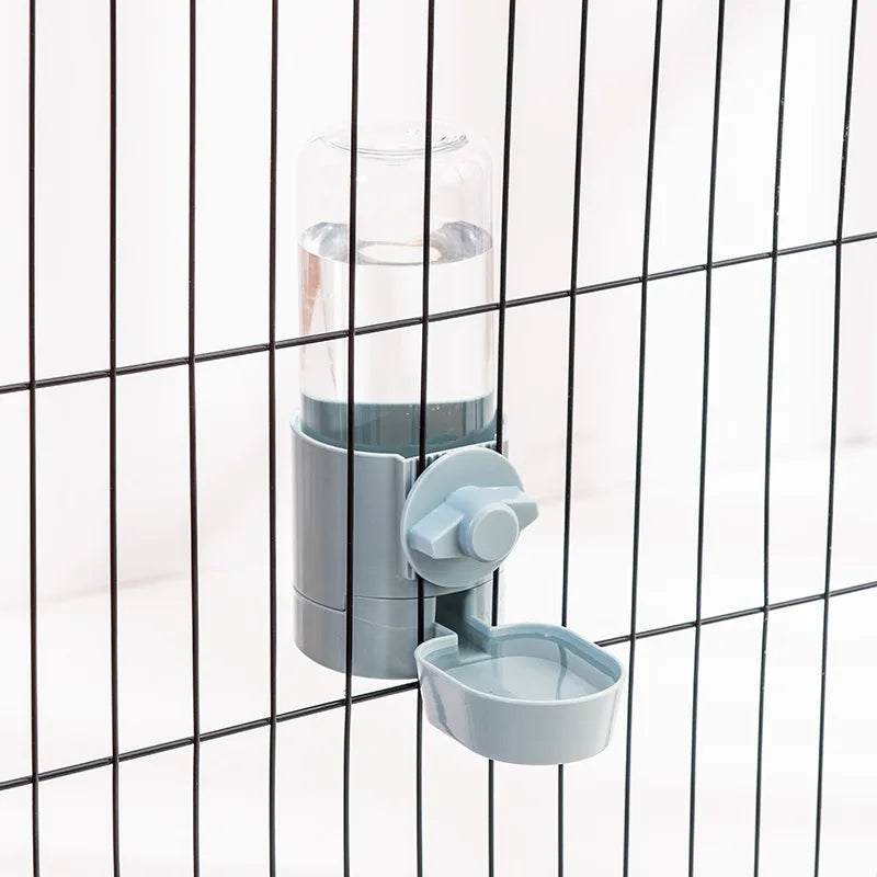 Automatic Pet Feeder & Water Dispenser – Cage Hanging Food & Water Bowl for Small Pets 🐾