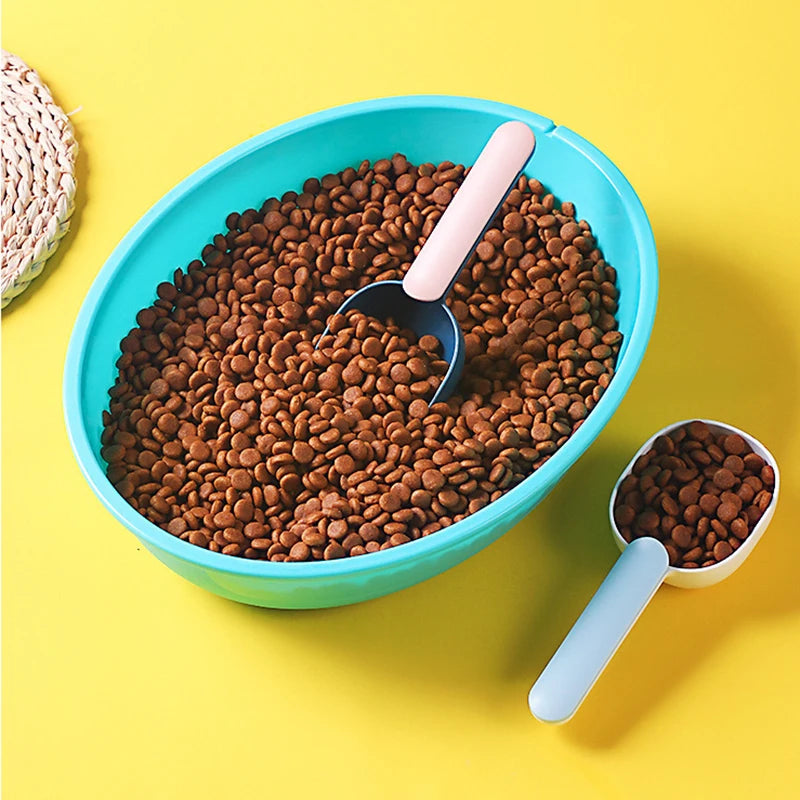 Dog Food Scoop with Sealing Clip – Multifunctional Pet Feeding Spoon & Food Storage Tool 🐶🥄