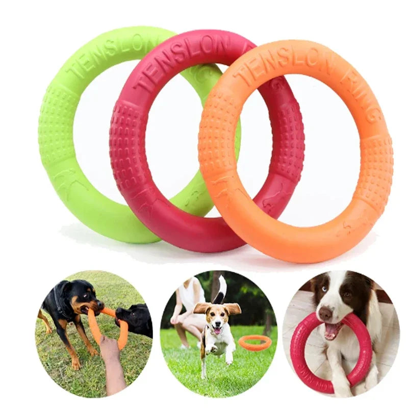 Orange Dog Toys Pet Flying Disk