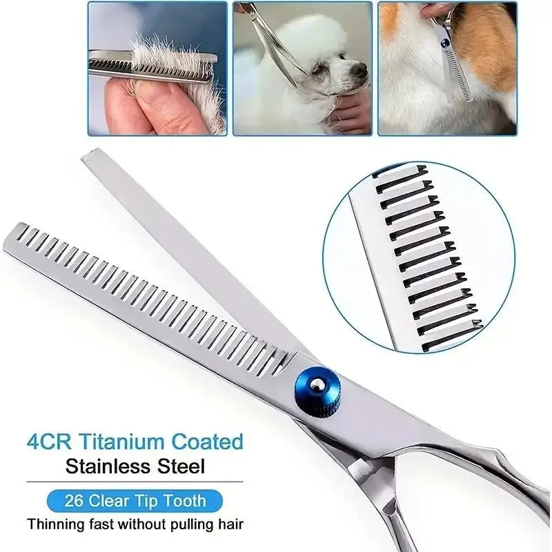 safe grooming scissors