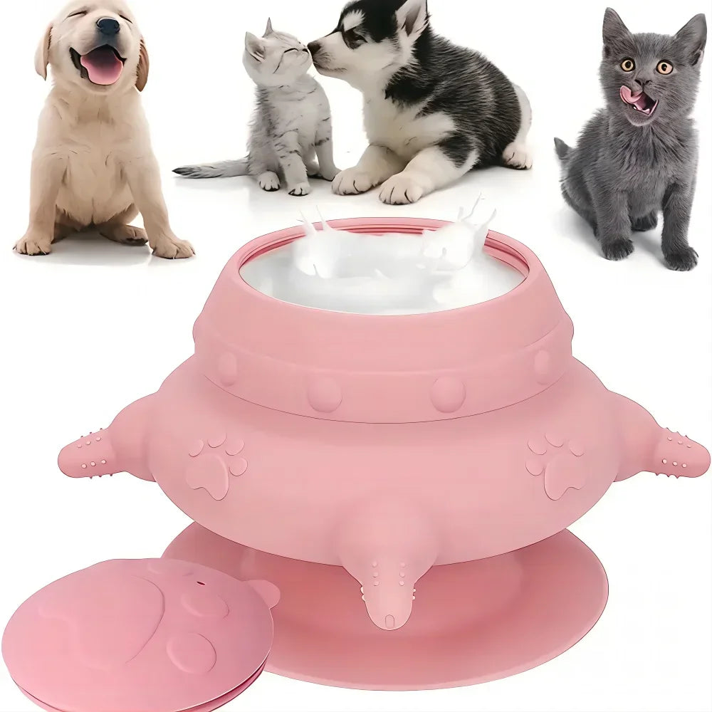 Pet Silicone Breast Feeder – Multifunctional Pacifier & Feeding Bottle for Puppies & Kittens 🍼🐾