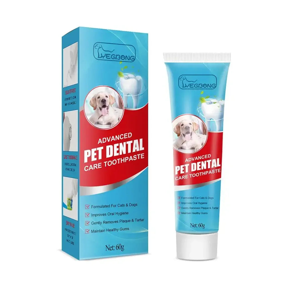 Pet Toothpaste for Dogs & Cats – Fresh Breath & Tartar Control Oral Care 🦷🐾