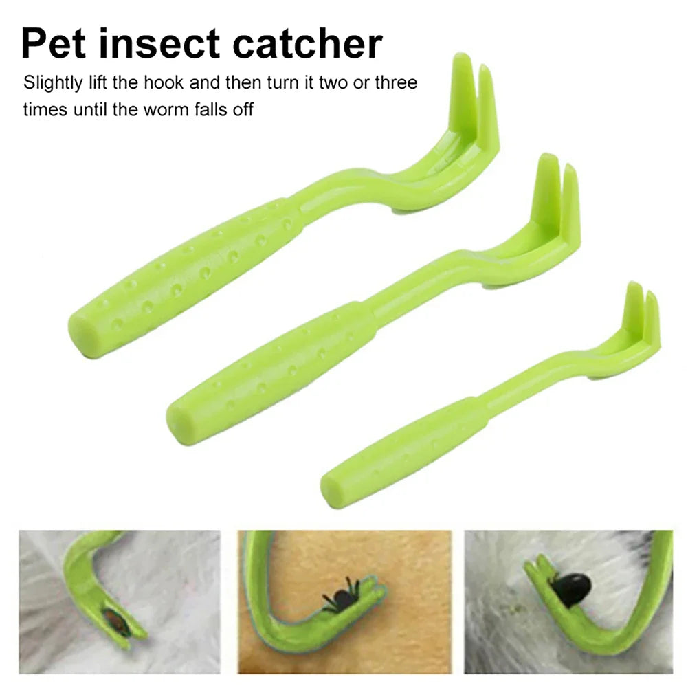 3-30PCS Flea & Tick Remover Hook Set – Grooming Tools for Pets