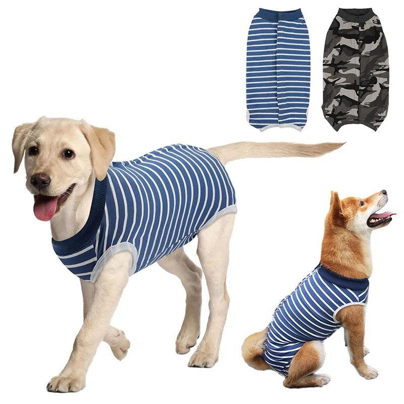 Abdominal Wound Surgical Dog Recovery Suit