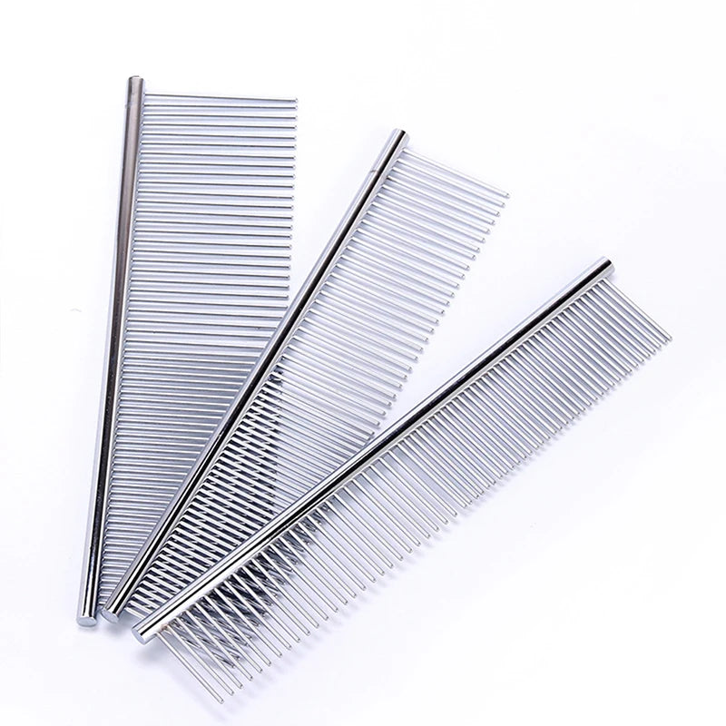 Dematting Comb Stainless Steel Pet Grooming Comb