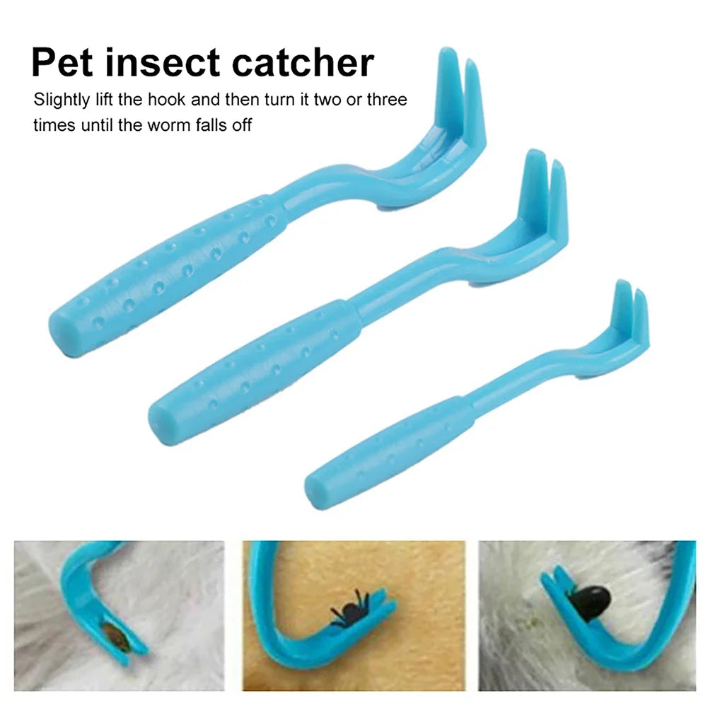 3-30PCS Flea & Tick Remover Hook Set – Grooming Tools for Pets