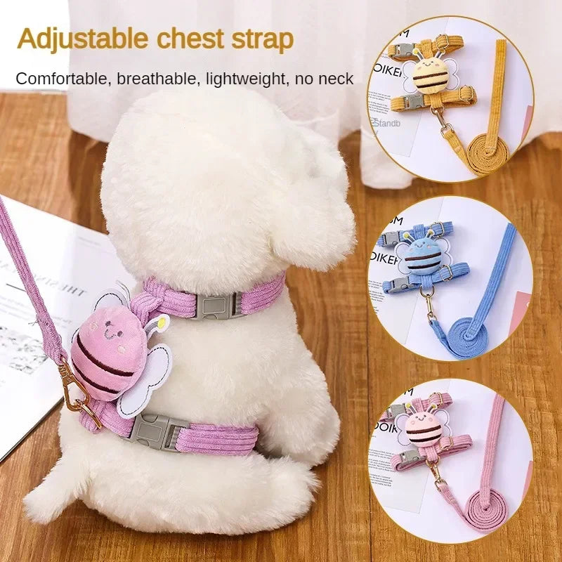 Puppy Pet Toddler Traction Adjustable Mesh Dog Harness