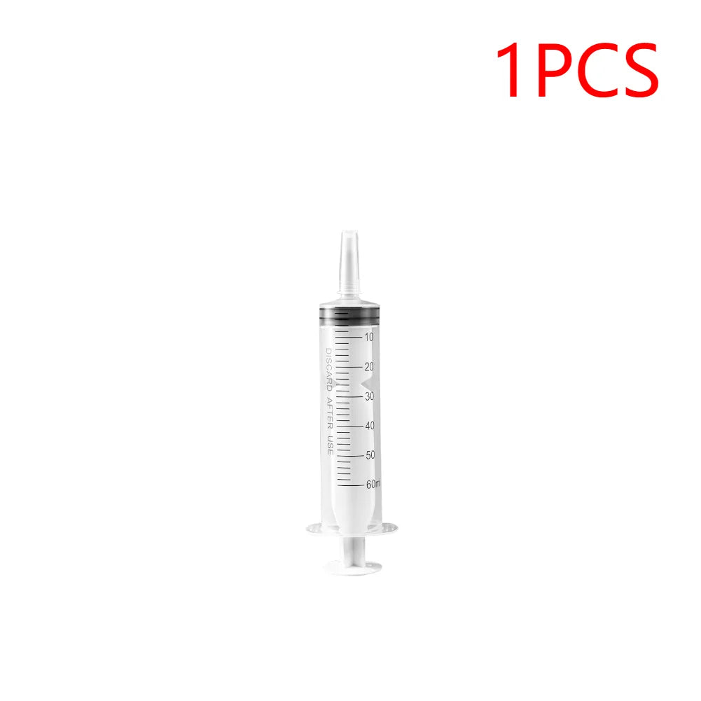 Reusable 60ML Pet Feeding Syringe – Nutritional & Health Sampling Tool for Dogs, Cats & Small Pets 🐾🍼
