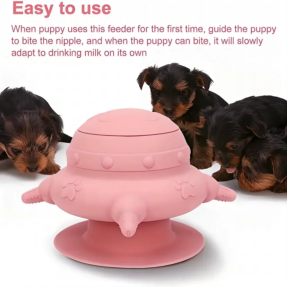 Pet Silicone Breast Feeder – Multifunctional Pacifier & Feeding Bottle for Puppies & Kittens 🍼🐾