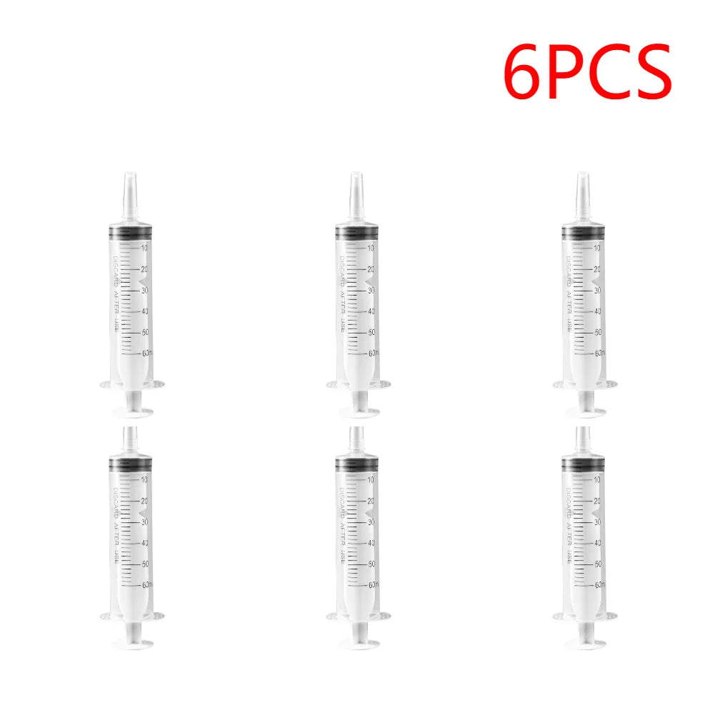 Reusable 60ML Pet Feeding Syringe – Nutritional & Health Sampling Tool for Dogs, Cats & Small Pets 🐾🍼