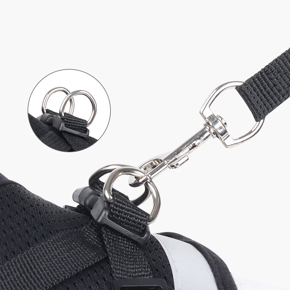 Adjustable Breathable Pet  Harness and Leash