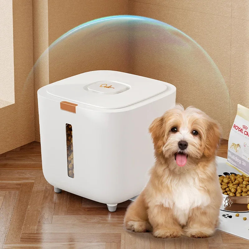 Large Pet Food Storage Barrel – Airtight & Moisture-Proof Container for Cats & Dogs 🐶🐱
