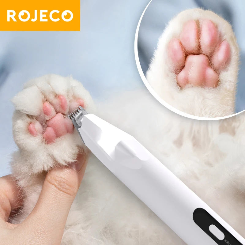 ROJECO  Pet Foot Hair Trimmer Shaver