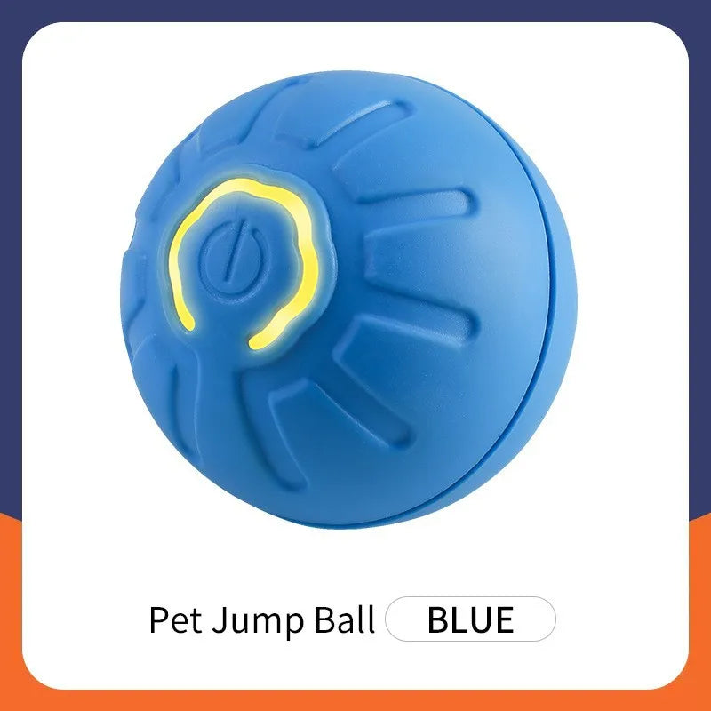 mart Electronic Dog Toy Ball – Interactive USB Rechargeable Moving & Bouncing Ball for Pets 🎾🐶