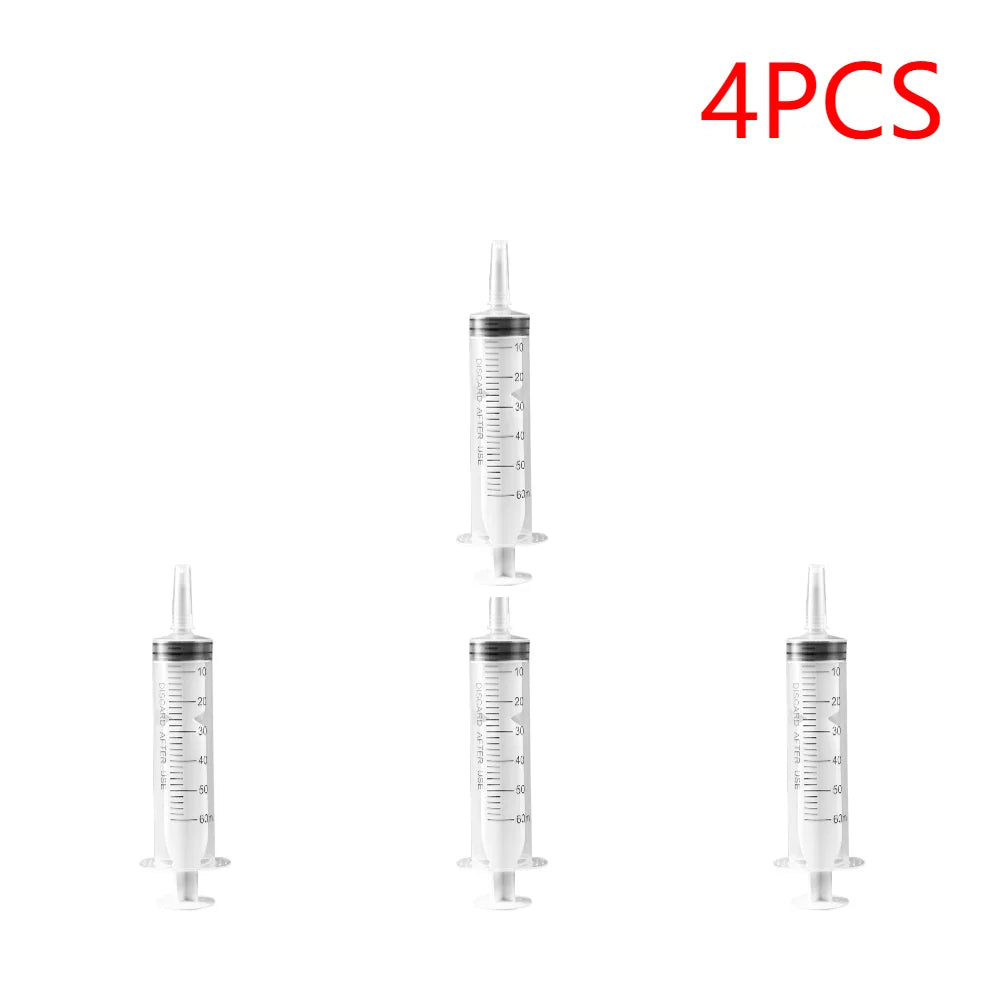 Reusable 60ML Pet Feeding Syringe – Nutritional & Health Sampling Tool for Dogs, Cats & Small Pets 🐾🍼