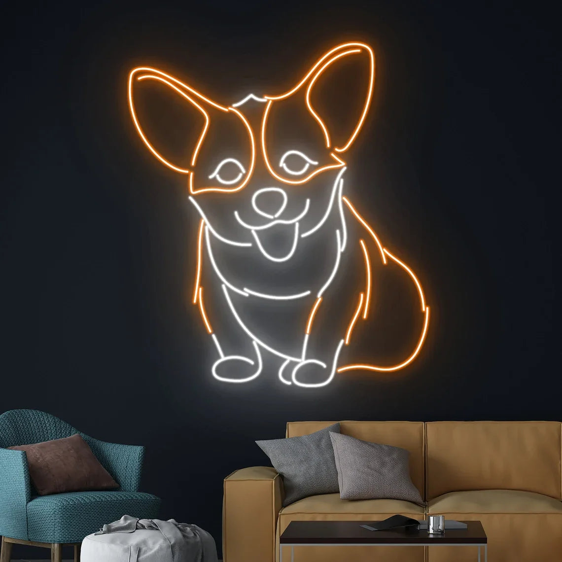 Animal Neon Pet Shop Art Neon Wall Decor