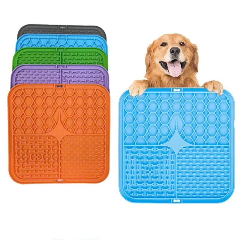 PC Pet Licking Pad – Slow Feeding Silicone Mat for Dogs & Cats 🐶🐱