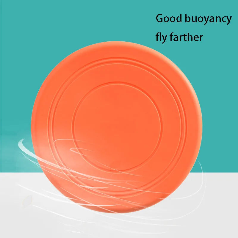 Silicone Pet Training Flying Saucer Disk