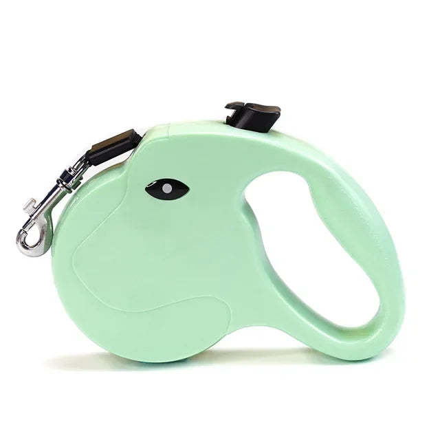 Multi Color Pet Head Shaped Pet Leash With Adjustable Length