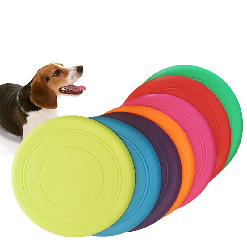 Silicone Pet Training Flying Saucer Disk