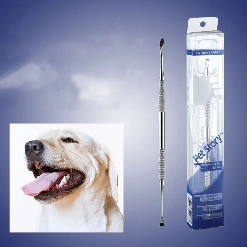 Dog Tartar Remover – Pet Teeth Cleaning Scraper for Fresh Breath & Healthy Gums 🐶