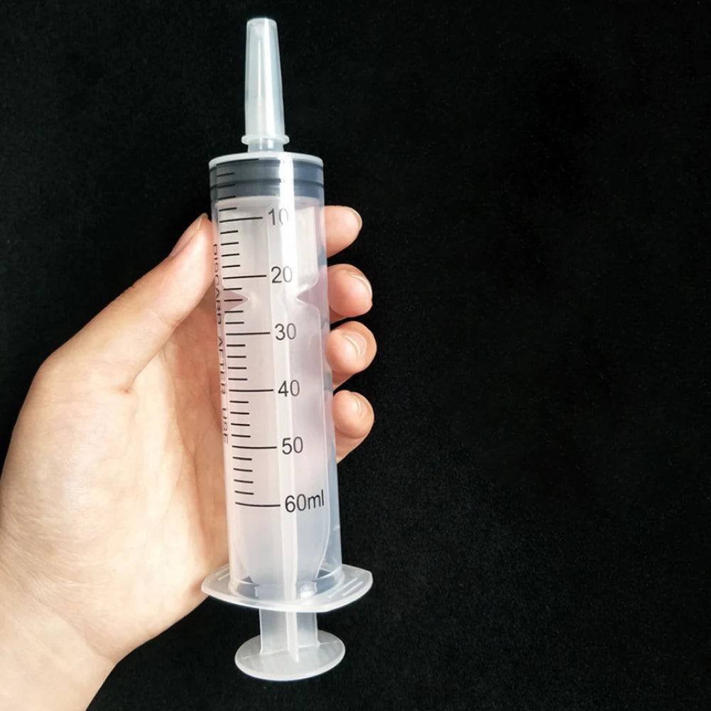 Reusable 60ML Pet Feeding Syringe – Nutritional & Health Sampling Tool for Dogs, Cats & Small Pets 🐾🍼