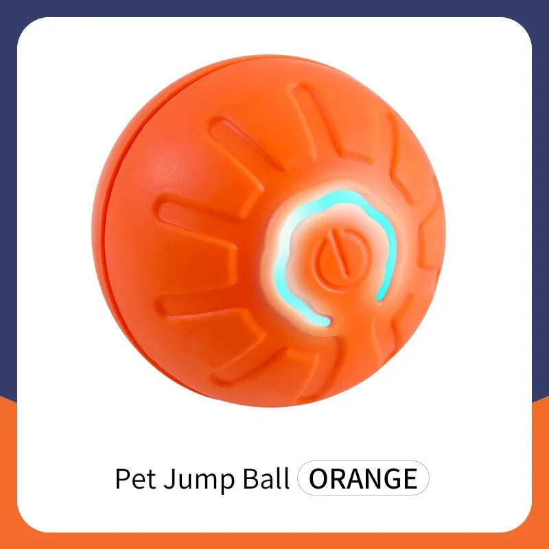 mart Electronic Dog Toy Ball – Interactive USB Rechargeable Moving & Bouncing Ball for Pets 🎾🐶