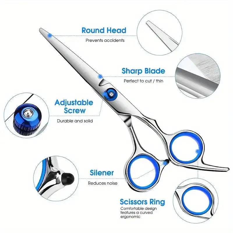 safe grooming scissors