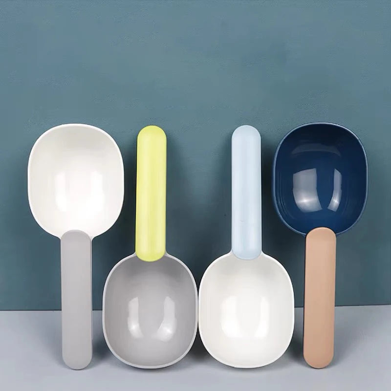 Dog Food Scoop with Sealing Clip – Multifunctional Pet Feeding Spoon & Food Storage Tool 🐶🥄