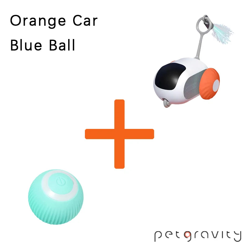 Smart Interactive Cat Toy Car – Automatic Moving Remote-Controlled Mouse Toy for Indoor Pets 🐱🚗