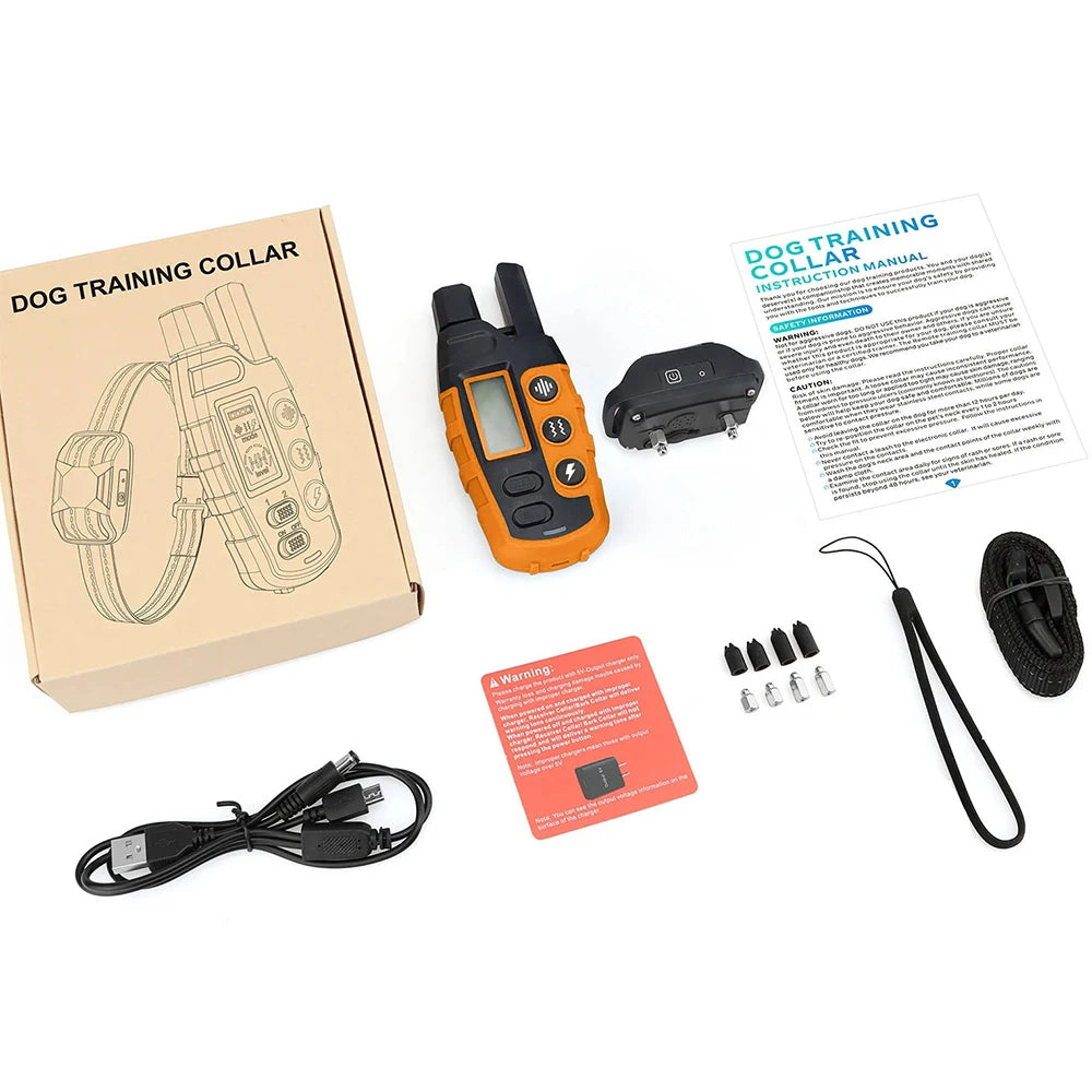 Shock Vibration Beep 3300Ft Electric Dog Training Collar