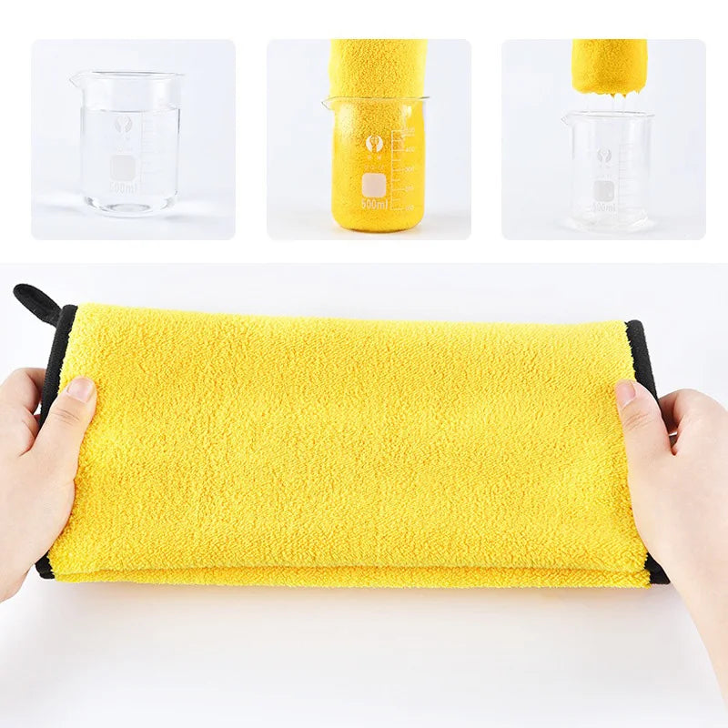 Quick-Drying Pet Towel Absorbent Pet Bath Towel