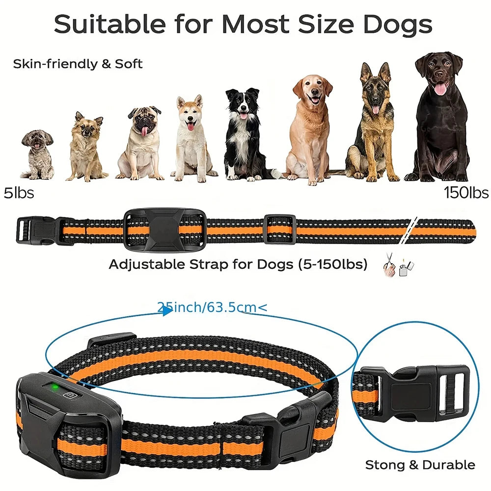 Shock Vibration Beep 3300Ft Electric Dog Training Collar