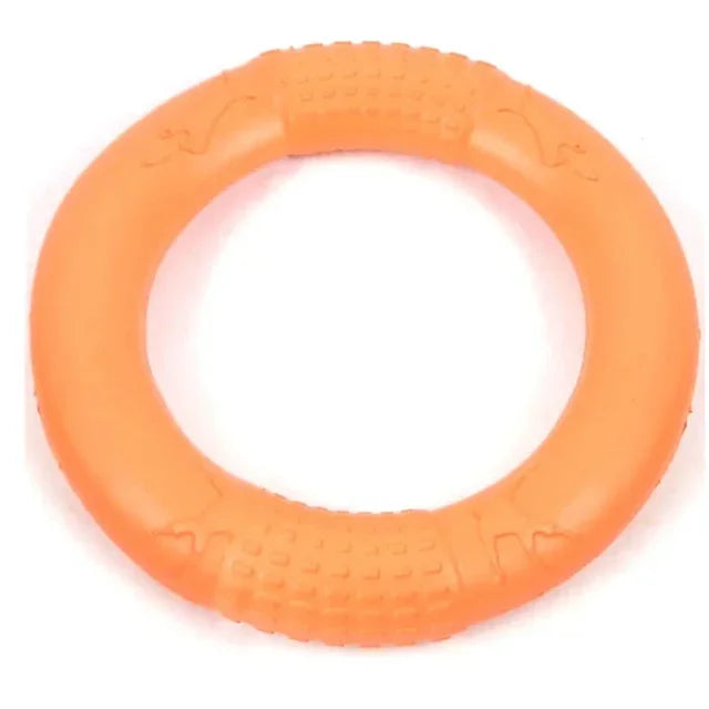 Orange Dog Toys Pet Flying Disk