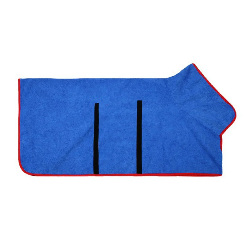 Dog Bathrobe – Super Absorbent Quick-Dry Towel Wrap for Small & Large Dogs 🐶🛁