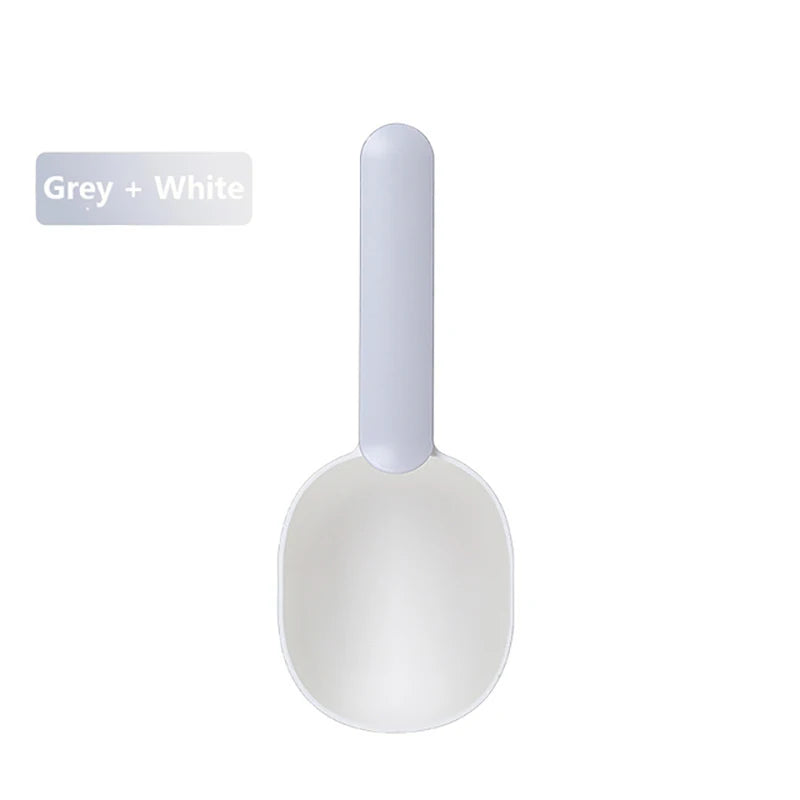 Dog Food Scoop with Sealing Clip – Multifunctional Pet Feeding Spoon & Food Storage Tool 🐶🥄